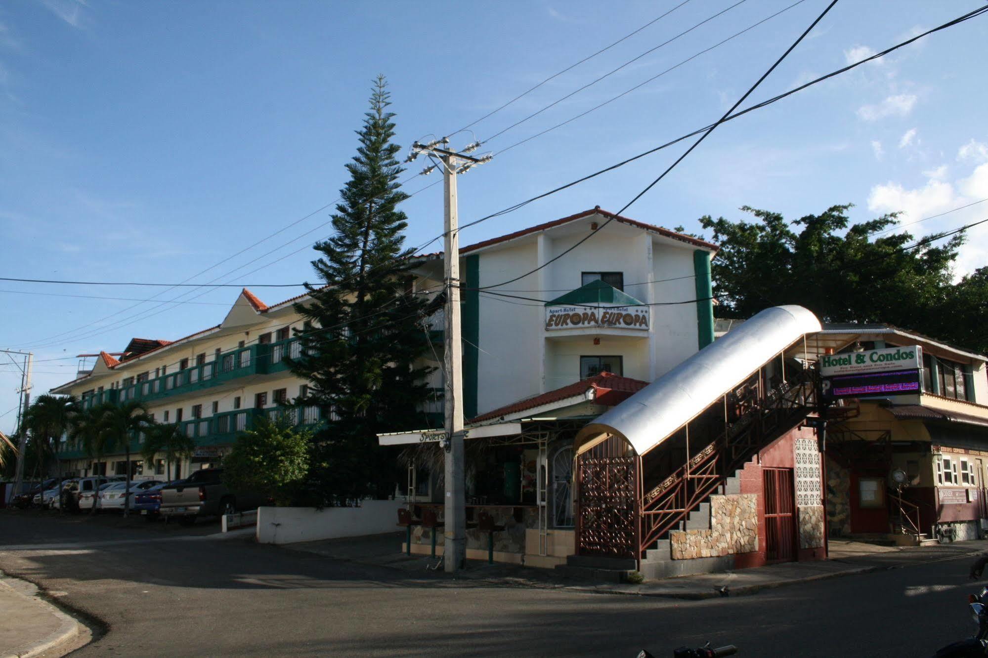 Hotel Plaza Europa Sosúa Exterior foto